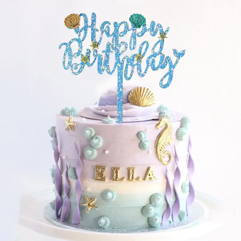 

girl birthday party mermaid dress up party little mermaid balloon kit fish tail under sea Baby shower disposable tableware kit