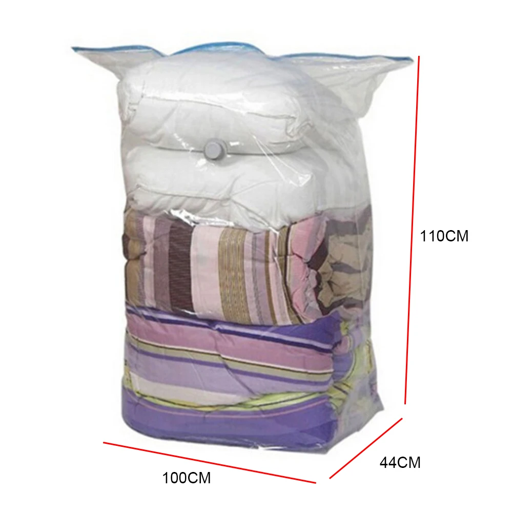 Вакуумный мешок для одежды вместительный домашний компрессионный одеял