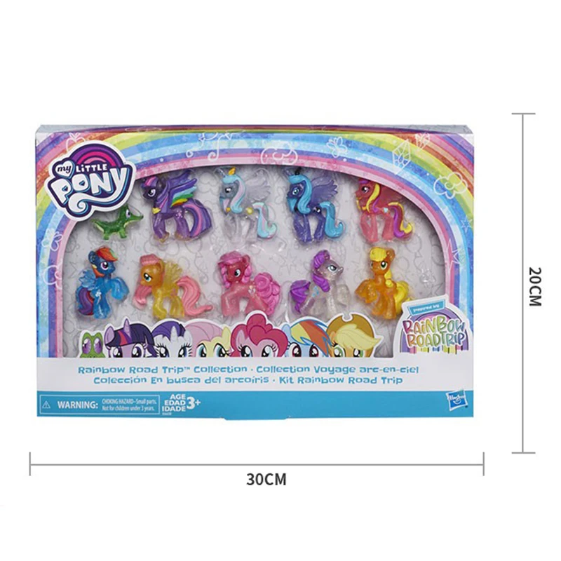 My Little Pony Дружба это волшебный подарочный набор редкость Радуга комбинация девочка принцесса кукла Фигурка Игрушки для детей E6608