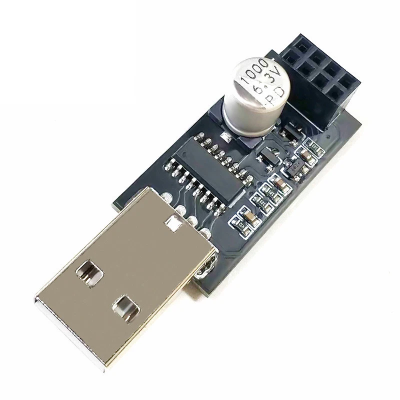 Адаптер программатора UART ESP-01 ESP01S ESP8266 CH340G USB-адаптер для последовательный