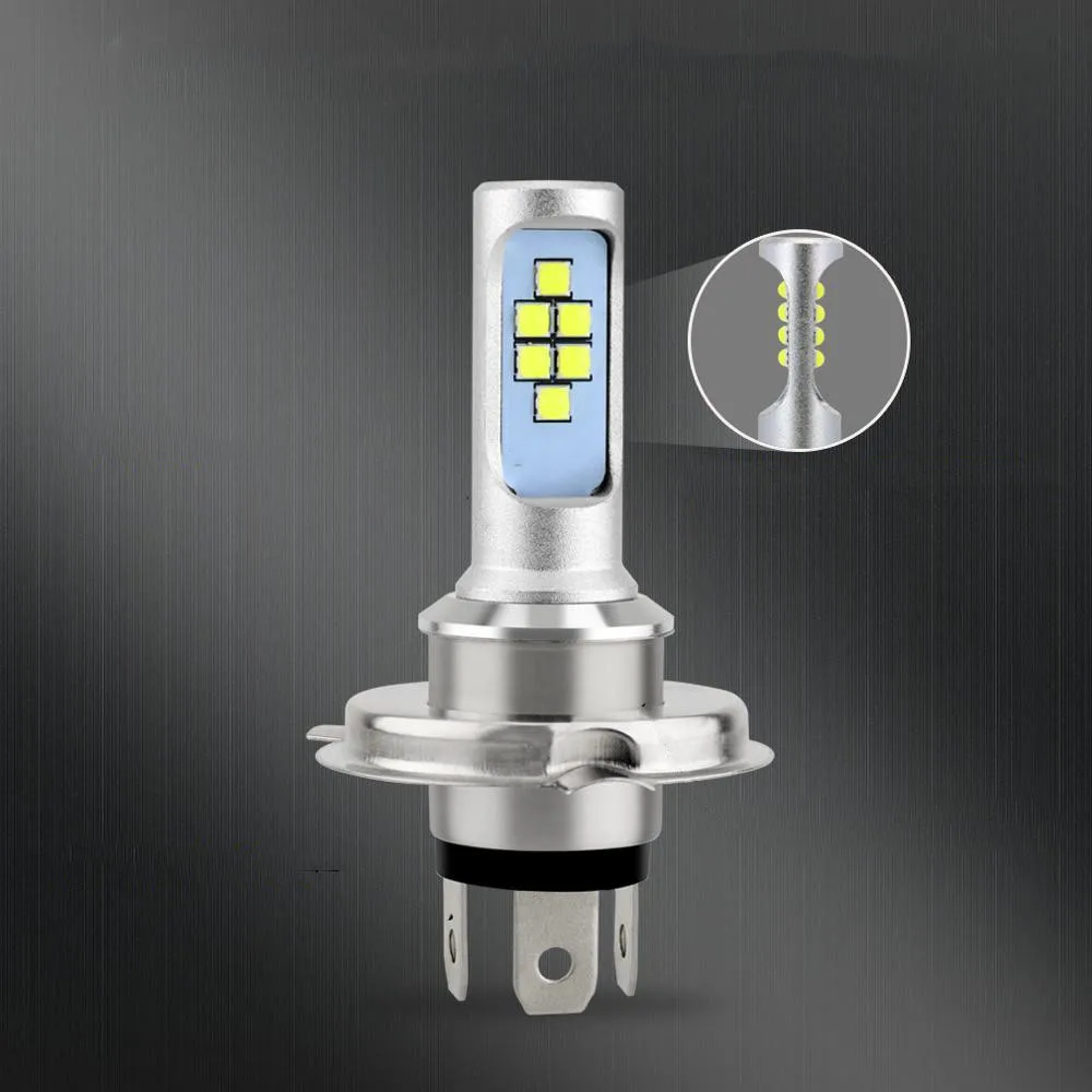 36 Вт H4 Мотоцикл головной светильник светодиодный обеими сторонами Светильник