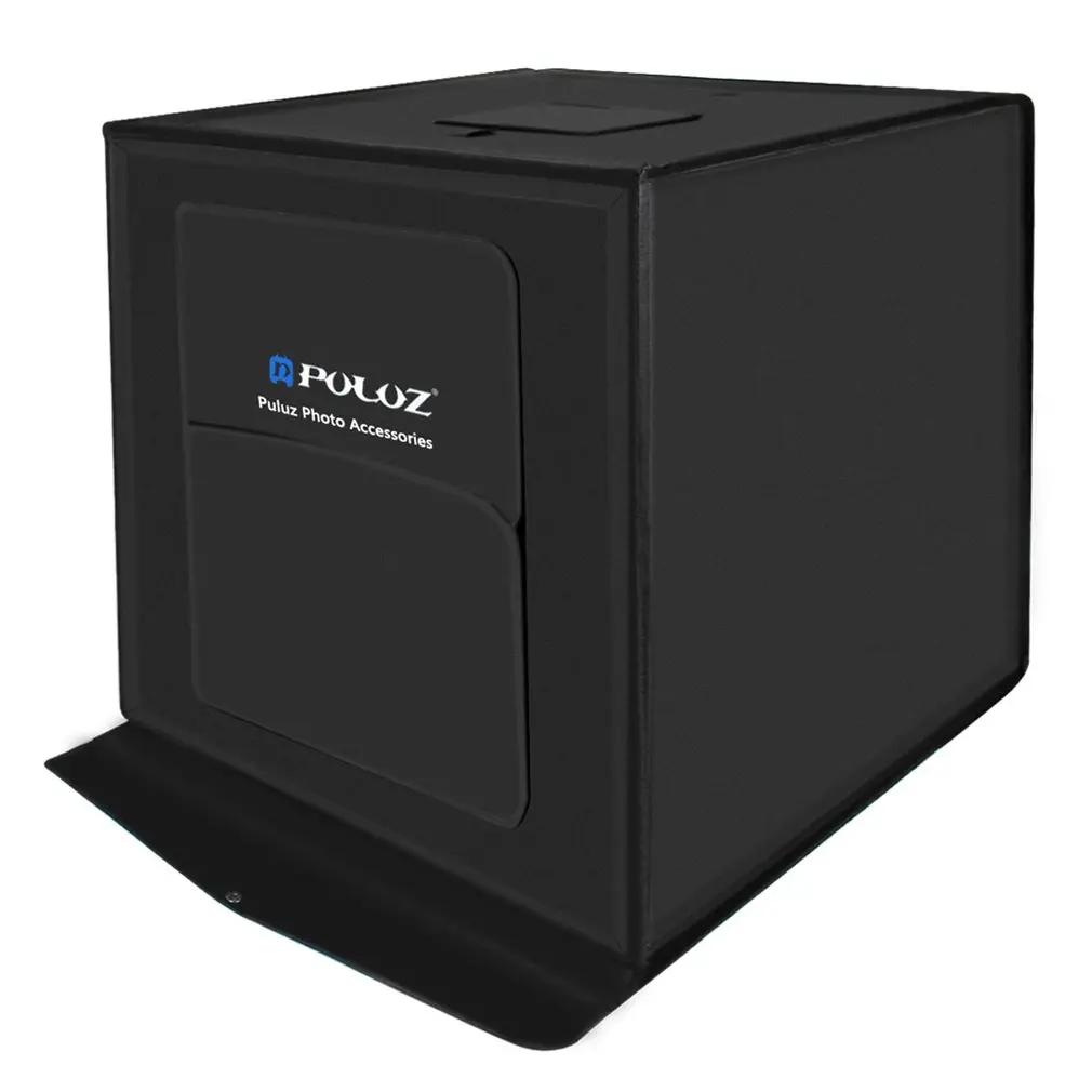 UK PLUG PULUZ 40*40 см складной софтбокс лайтбокс мини фотостудия фотографии коробки светодиодное освещение для фото студийной съемки палатка коробка комплект - Цвет: UK PLUG