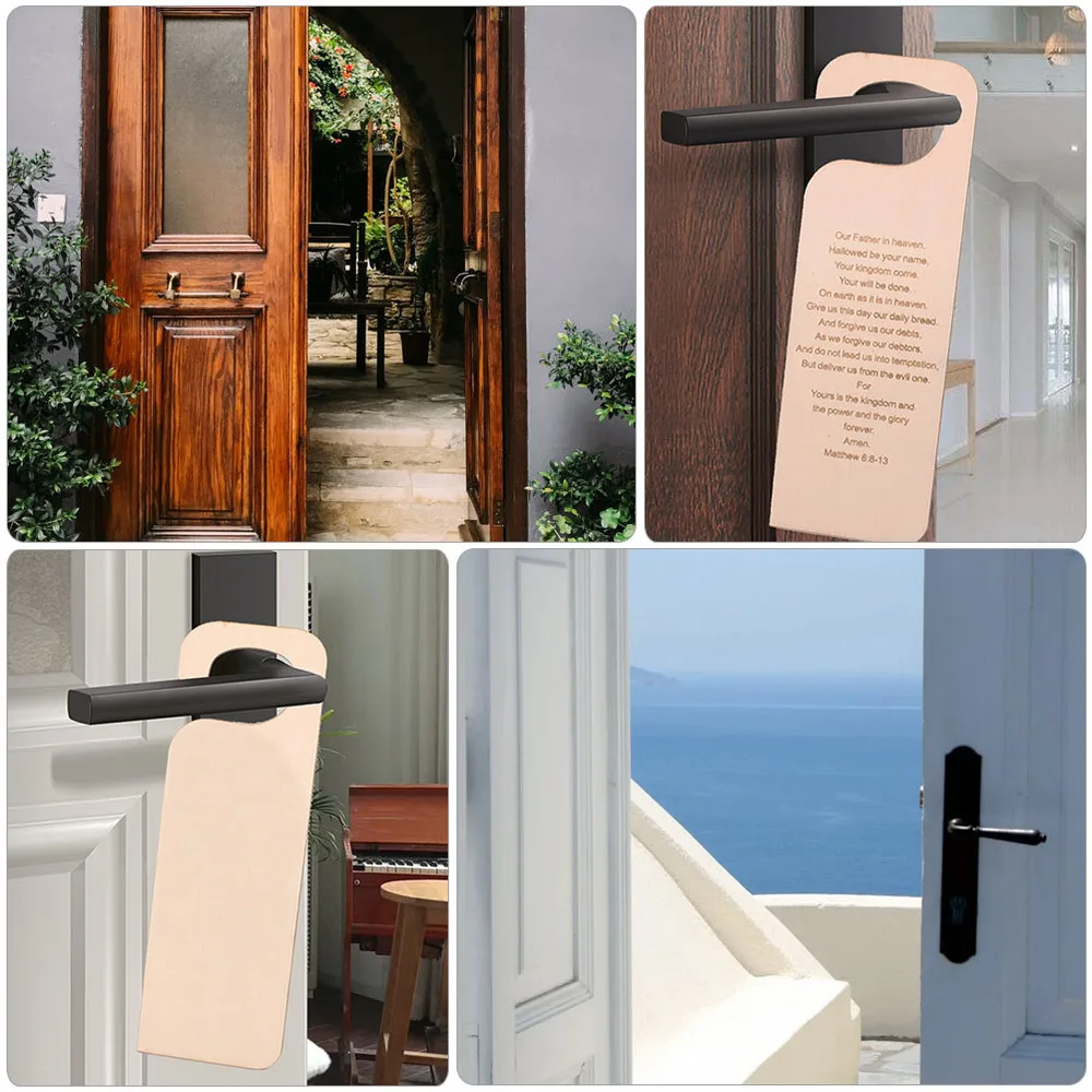 

2pcs Doorknob Pendants Door Handle Hanging Ornaments Easter Decorations