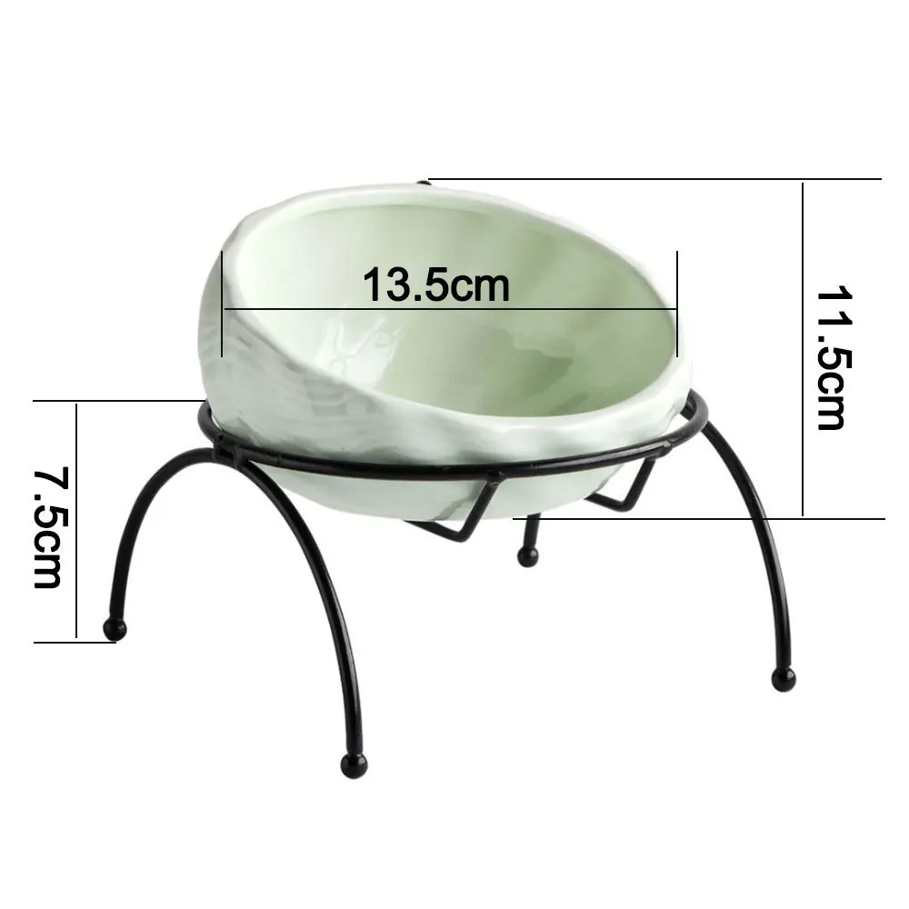 Керамическая Симпатичная кошка Кормление щенка питьевые миски