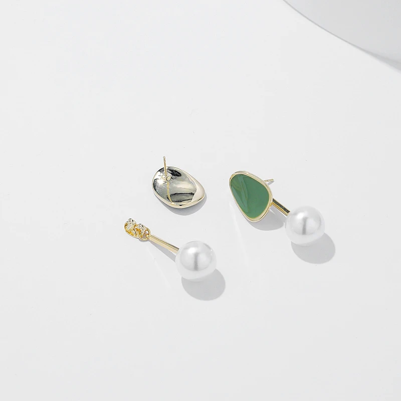 Tongsong 925 avocado retro Earrings female 2020 trendy network celebrity | Украшения и аксессуары
