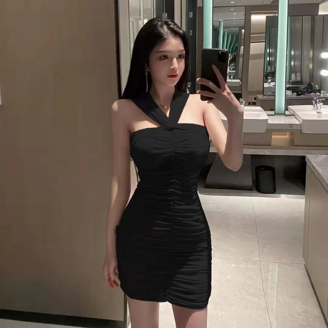 2021 изящная и модная одежда с открытыми плечами лямкой на шее Лидер продаж тонкая