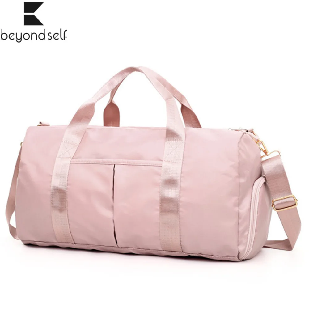 

Outdoor Sports Fitness Bag Gym Handbag Wet and Dry Separation Bags Large Capacity Waterproof Independent Shoes Bag Cover 9324