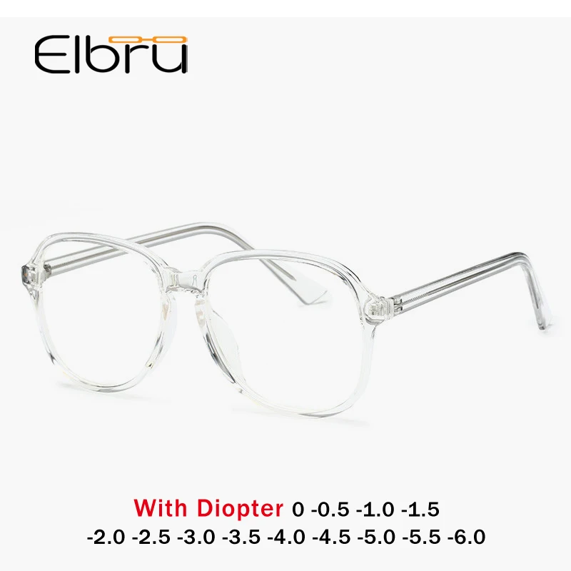 Женские круглые прозрачные очки Elbru прозрачная оправа для очков при близорукости