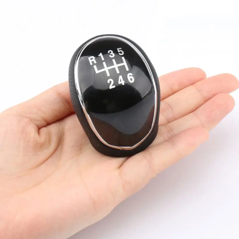 

6 Speed Manual Stick Gear Shift Knob Lever Head Handball For Hyundai IX35 12-16