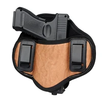 tactical hunting holster pu leather concealed gun pouch for glock sig sauer beretta kahr bersa thunder outdoor tools