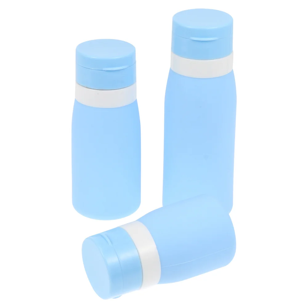 

1 Set 3pcs Silicone Travel Dispenser Lotion Empty Bottles Lotion Containers