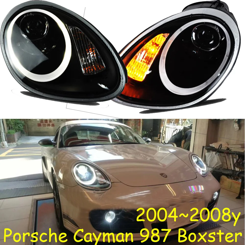 2004 ~ 2008 автомобиля bupmer головного света для Porsche Cayman фар 987 Boxster автомобильные