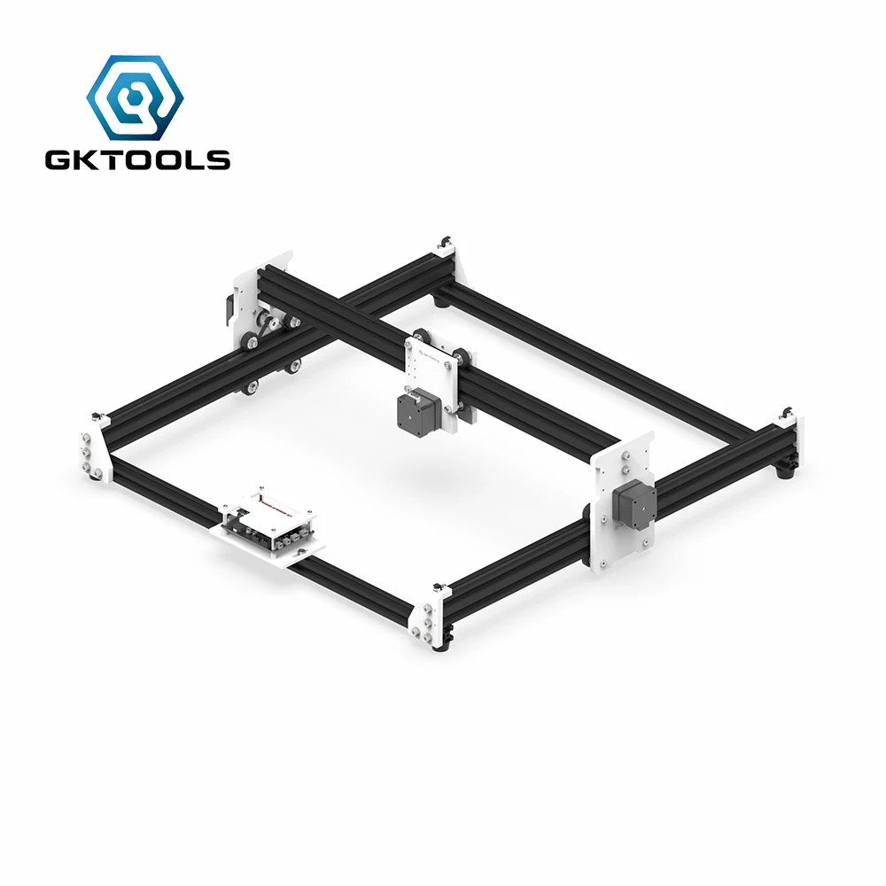 GKTOOLS 450 мм * DIY мини лазерный гравер с ЧПУ резак гравировальный станок рамка без