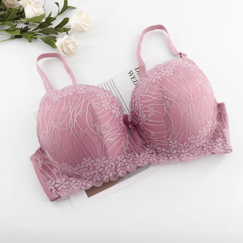 Beauwear, бюстгальтеры больших размеров для женщин, цветочное нижнее белье, топ на косточках, бюстгальтер, сексуальное женское нижнее белье, кружевной Бралетт 40D 42D 44D 46D 48D 50D - Цвет: Cameo