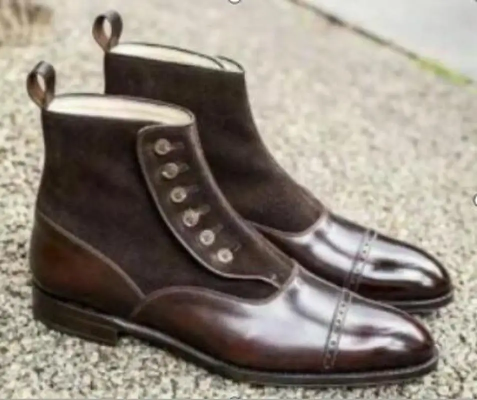 Men ankle boots slip on shoes male man matin shoe men's vintage PU leather gladiator booties sapato feminino chaussure M0390 | Обувь