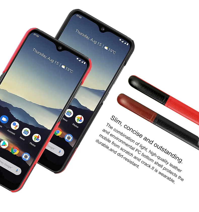 Роскошные Чехлы Imak Ruiyi для Nokia 7 2 чехол 6 тонкая задняя крышка телефона Жесткий