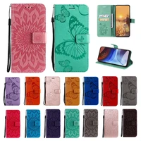 fashion flip phone case for xiao mi 11 ultra 10t poco m3 f3 x3 nfc note 10 coque embossed leather wallet stand shockproof cover
