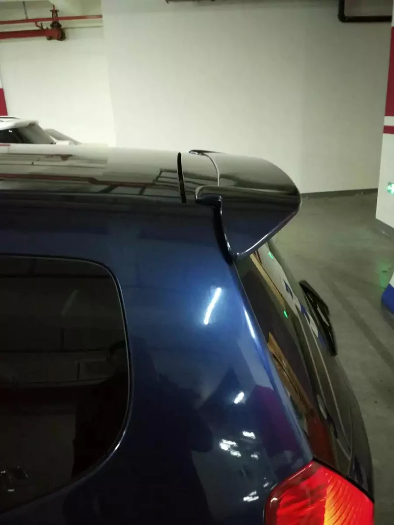 Для Honda Fit 2004 2005 2006 2007 заднее крыло спойлера ABS грунтовки или черный белый высокого