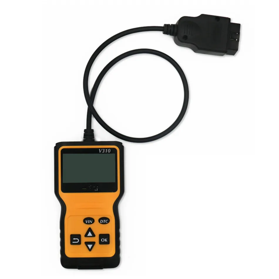 V310 автомобильный диагностический сканер портативный может OBD2 стирает проблемы