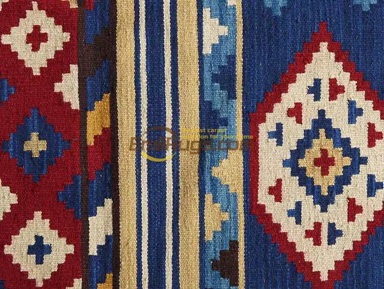 В средиземноморском стиле в богемном ручной работы шерсть килея килим ковры/сидя