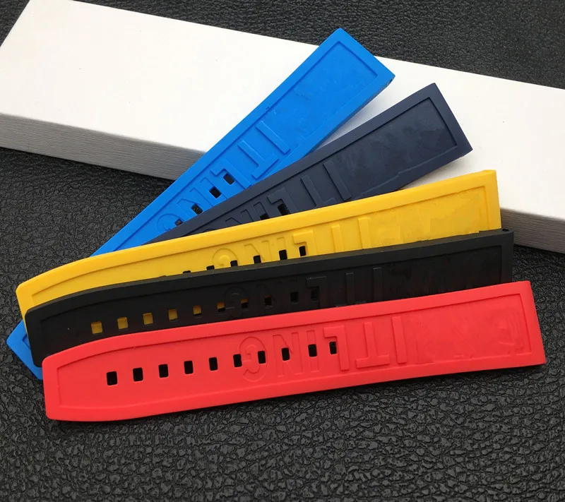Ремешок силиконовый для наручных часов 22/24 мм с инструментами|Ремешки часов| |