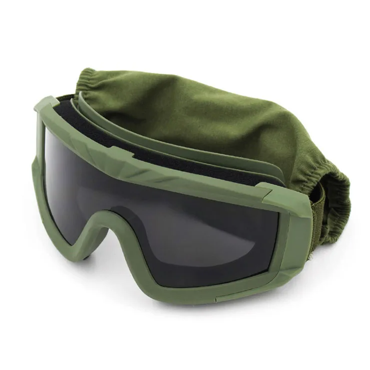 Мотоциклетные очки с повязкой на голову три комплекта линз защита от песка УФ для