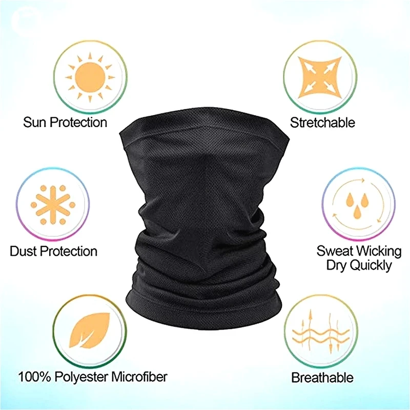 Маска-Балаклава мотоциклетная непродуваемая с защитой от УФ-лучей и пыли |