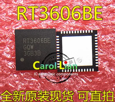 (2 peça) 100% Novo RT3606BCGQW RT3606BC rt3606pleqw RT3606BE QFN 60 чипсет|Реле| |