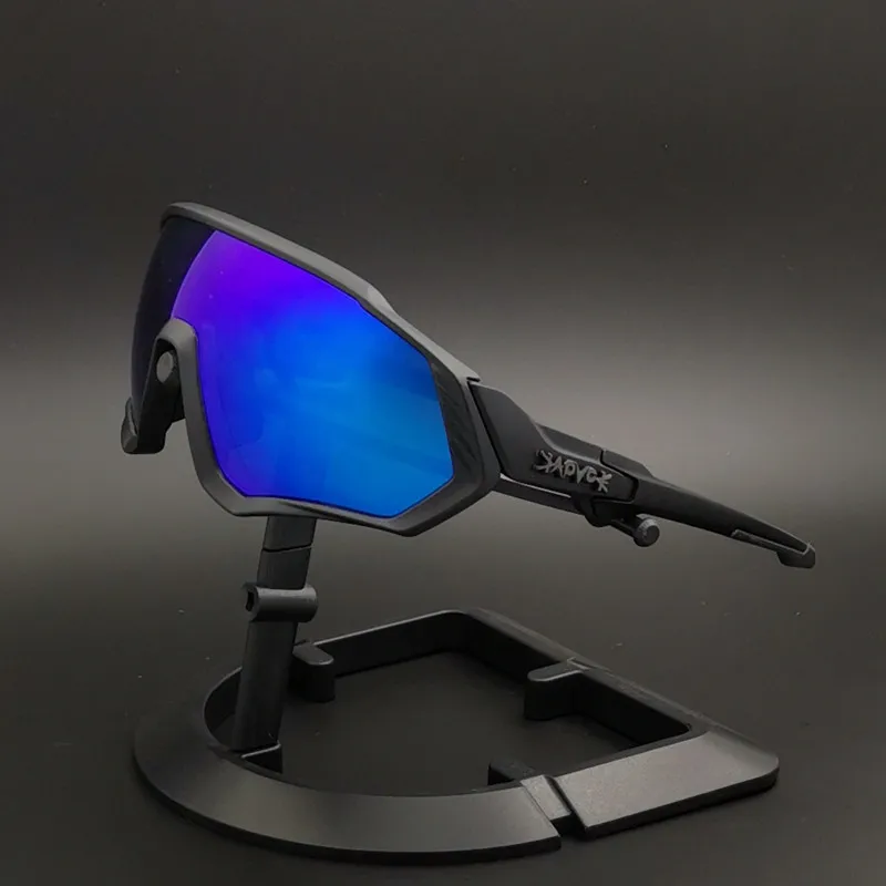 Мужские и женские поляризованные очки с 5 линзами UV400 для езды на велосипеде, солнцезащитные очки для шоссейного велосипеда, очки для бега, верховой езды, рыбалки, спортивные велосипедные очки