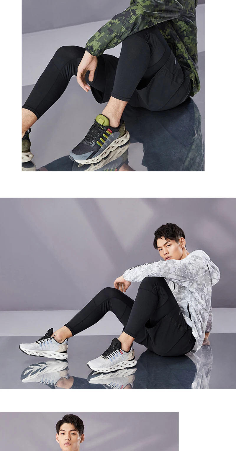 Li-Ning/мужские кроссовки для бега с подушкой из дуги; износостойкая спортивная обувь с водонепроницаемой подкладкой; износостойкие кроссовки; ARHP245 XYP946