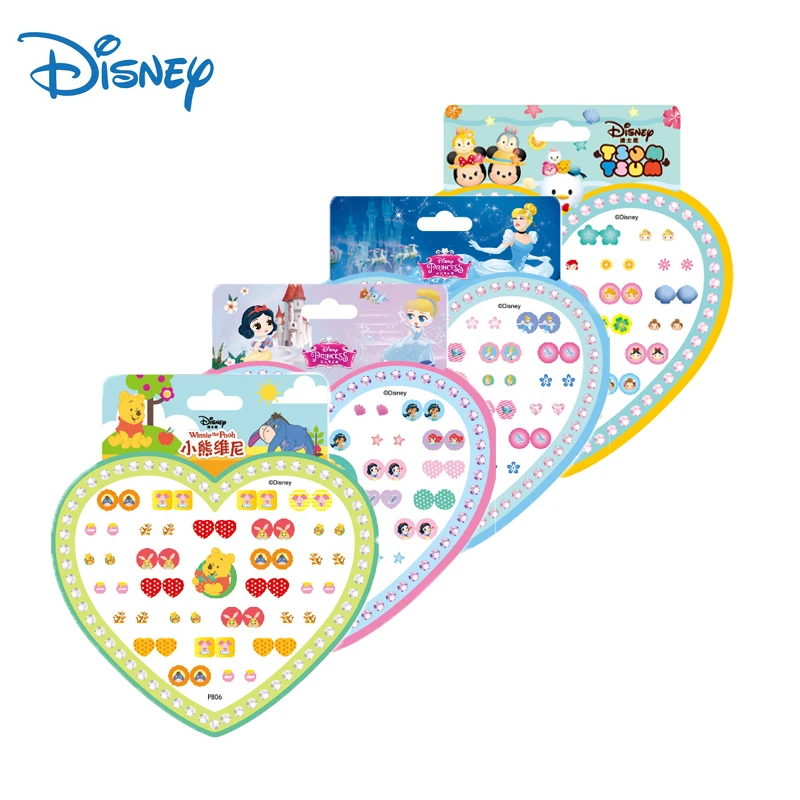 Новый Disney для девочек с героями мультфильма Холодное сердце 3D наклейки сережек