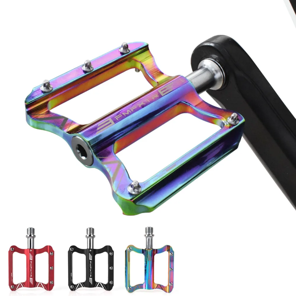 

FMFXTR Mountain Bike Bicycle Pedals Cycling Ultralight Aluminium Alloy Bearings MTB Pedals Bicicleta Bike Pedals Flat BMX