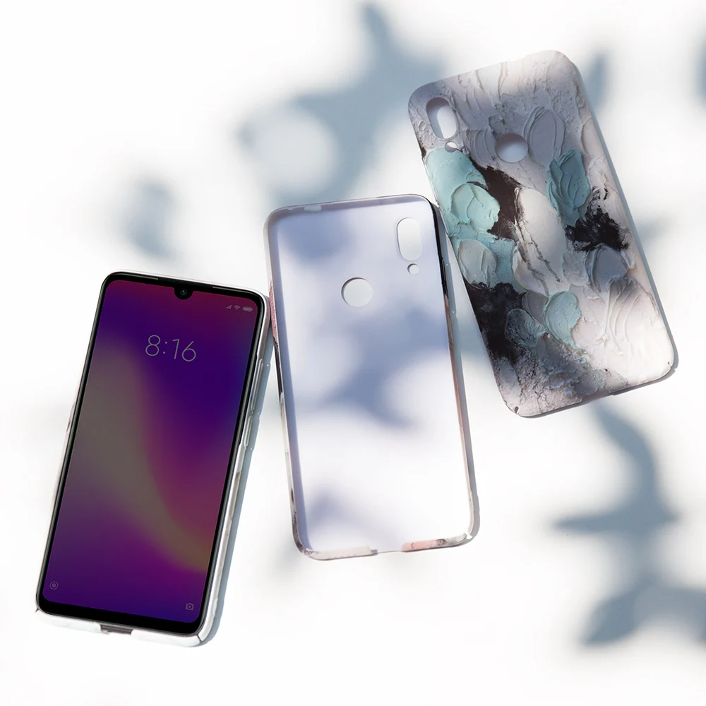 KISSCASE Люминесцентная Живопись чехол для телефона Xiaomi 9 Honor 8 lite Play 5X5 плюс A1 масло