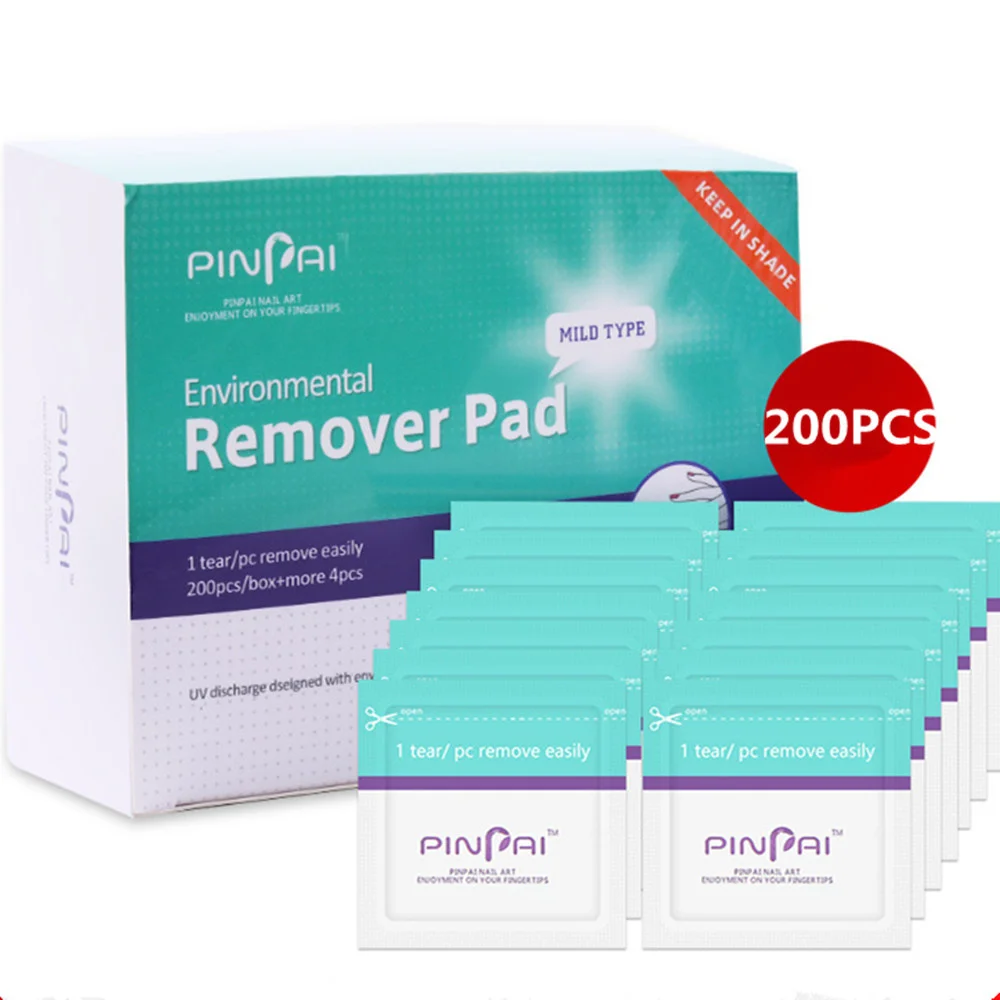 

100/200 Pcs Box Degreaser for Gel Nail Polish Remover Wipes Napkins Nail Art Gel Polish Cleanser Manicure Nail UV Gel Remover