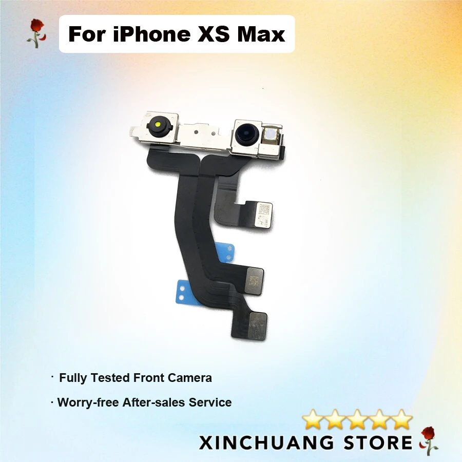 Оригинальная качественная Фронтальная маленькая камера для Apple iPhone X - XR Xs Max