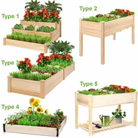 5 types fir wood garden bed resists rotting backyard patio grow flowers vegetable raised garden planting box