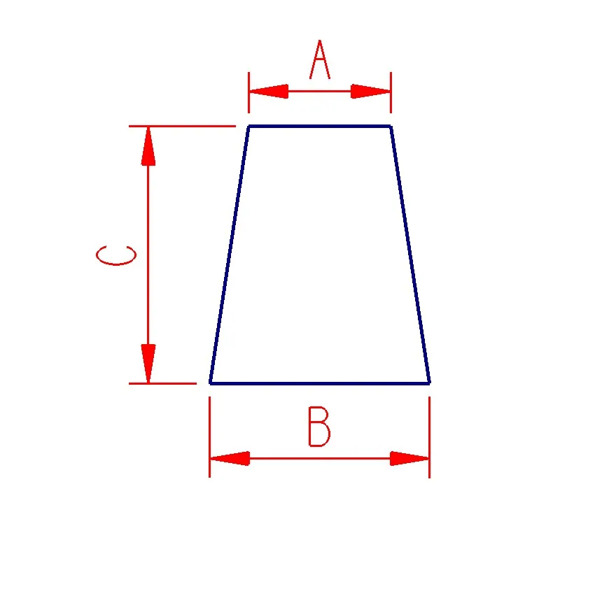 Черные заглушки герметичные концевые крышки высокотемпературные коническая