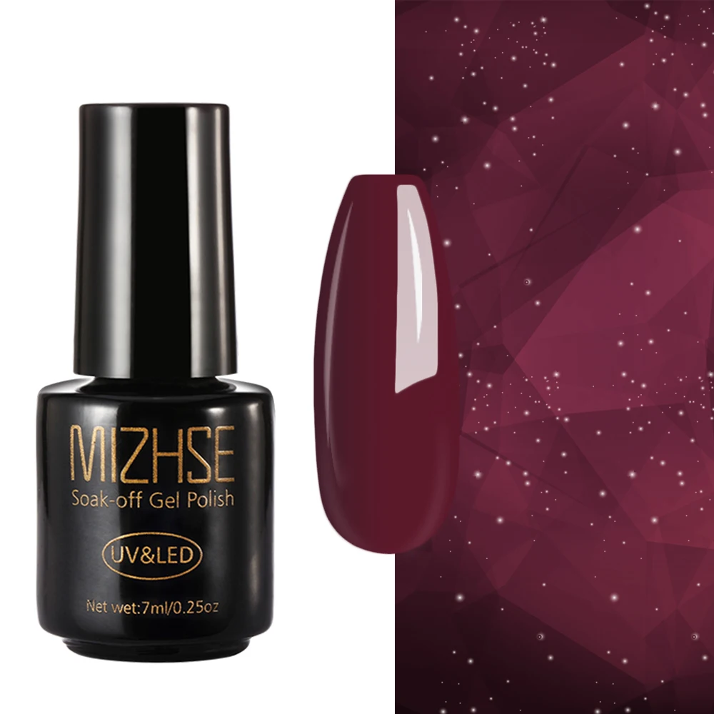 GJH003 MIZHSE Гель-лак для ногтей масло Esmalte Permanente гель UV Y Led Gellak Фиолетовый Белый Черный чистый цветной Гель-лак для ногтей основа для ногтей - Цвет: GJH003