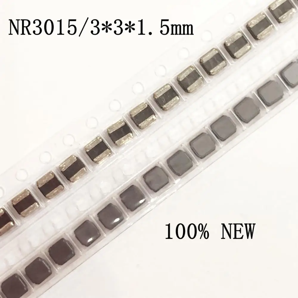 

50 шт./лот 100% новый 3015 1UH 1R0 SMD чип силовой индуктор (3*3*1,5) NR3015 1UH чип индуктор