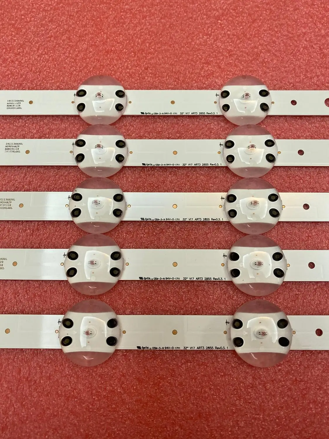 Светодиодная лента для подсветки LG 32LJ510V 32LJ510U HC320DXN ABSL1 2143 LC320DXE (FK)(A2) 6916L 2855B V18 32 V17