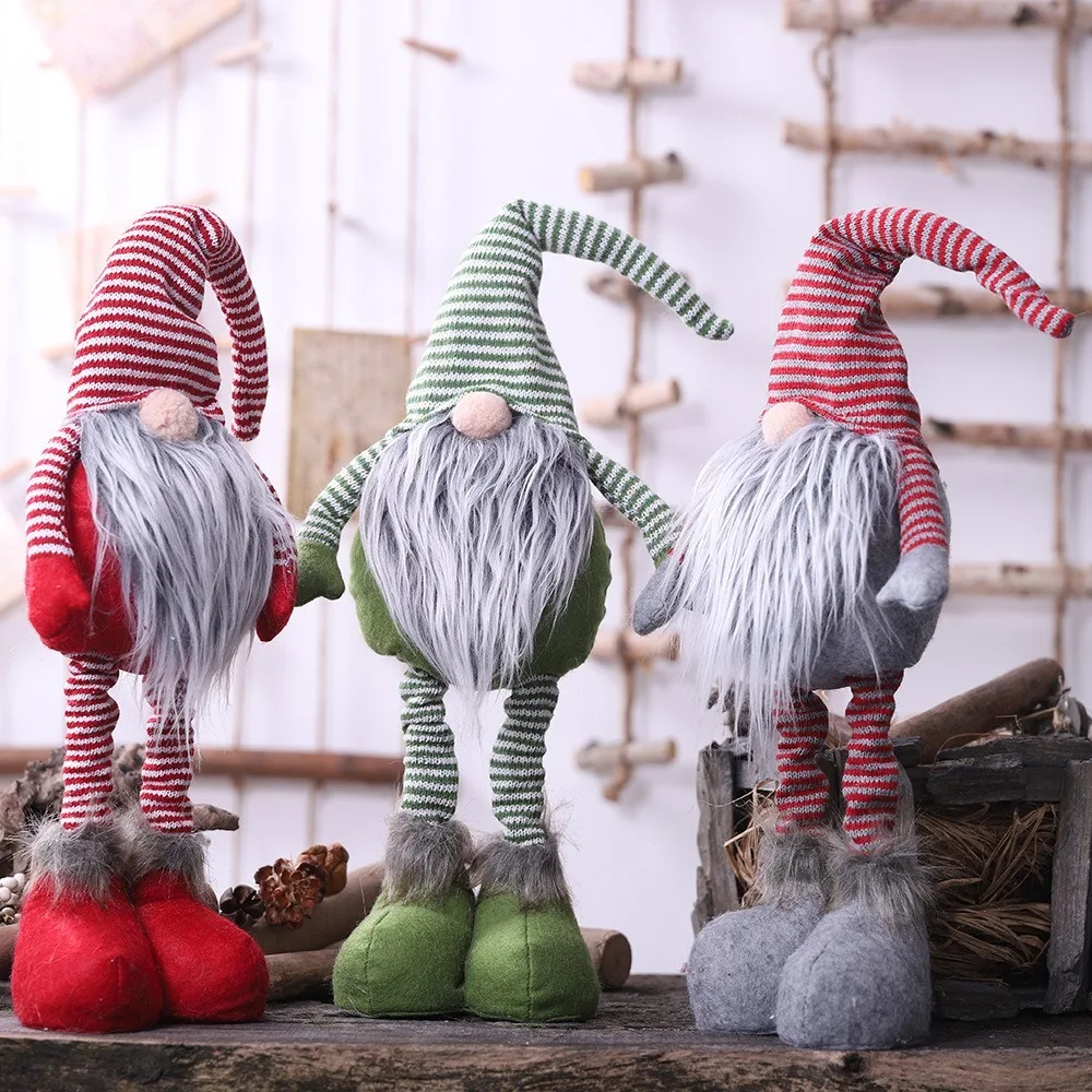 

Merry Christmas Decorations For Home Pendants Gift Xmas Noel Happy New Year 2021 Christmas Tree Ornaments Hanging Doll Craft