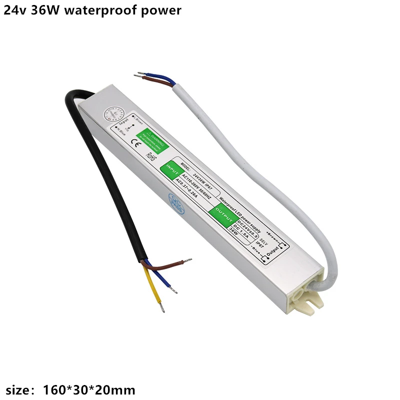 Трансформатор на 24 В постоянного тока 220 переменного Светодиодная лента экран