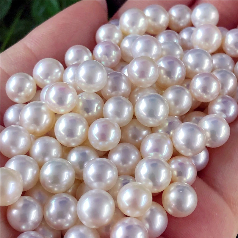 

Бесплатная доставка, натуральный пресноводный жемчуг 9-10 мм, круглые бусины из натурального жемчуга, полуотверстия, оптовая продажа, пресноводный жемчуг для подвесок