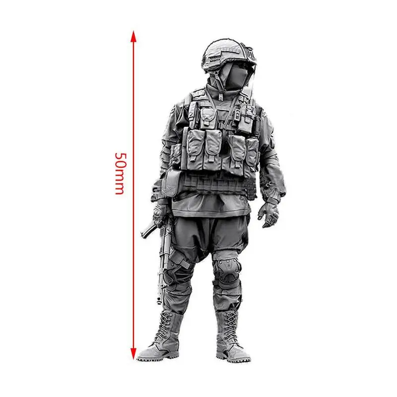 

1:35 Scale Resin Figure Unpainted Model Kit Figure Collect Unpainted Modern A-119 Special Forces Russian Unassambled S5N8