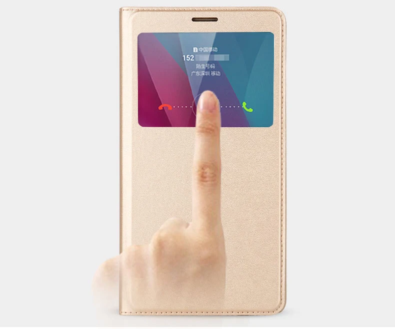 Чехол в деловом стиле для Huawei Honor 5X 6X 8X Max чехол из искусственной кожи с откидной