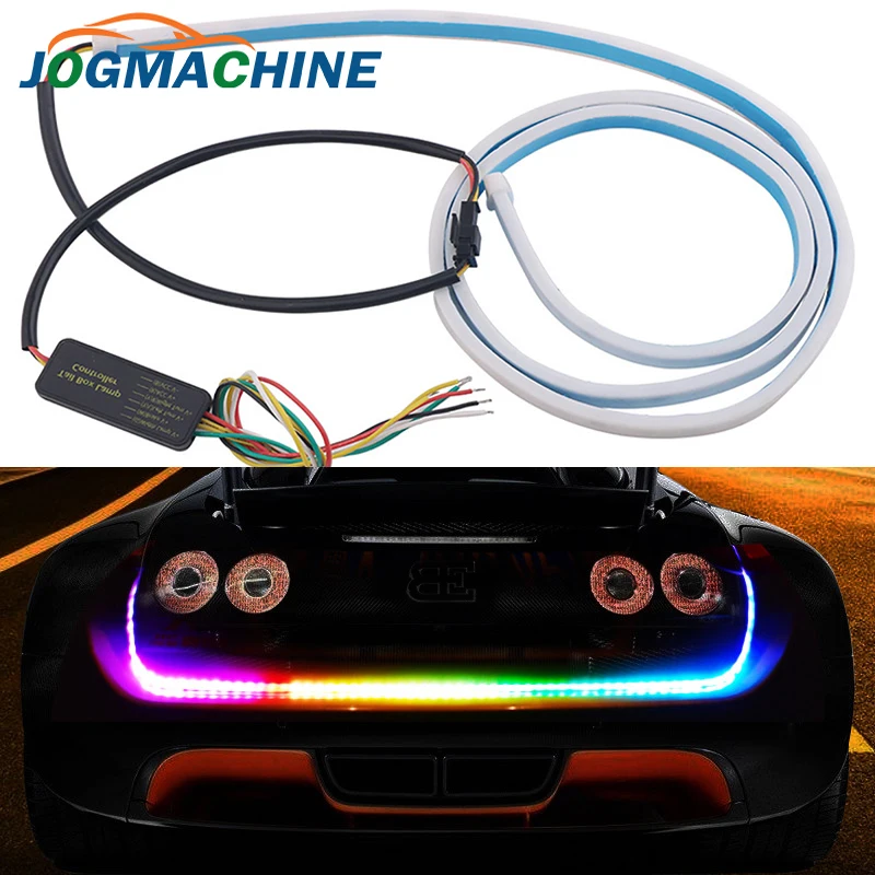 Светодиодная лента для багажника 4 режима гибкая лампа указателей поворота