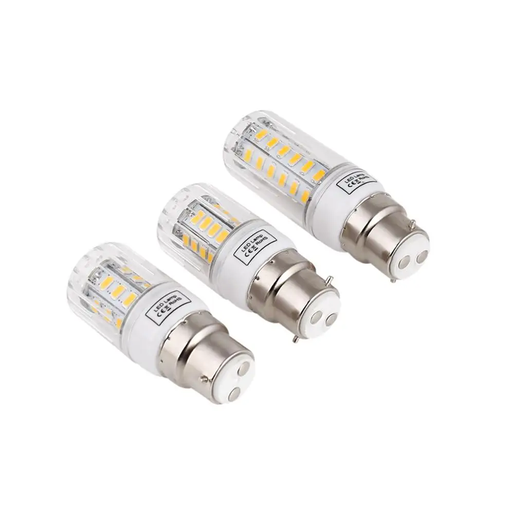Светодиодная лампа-светильник куруза Boms 12 Вт 15 20 25 30 B22 Bayonet 5730 SMD 220 В переменного