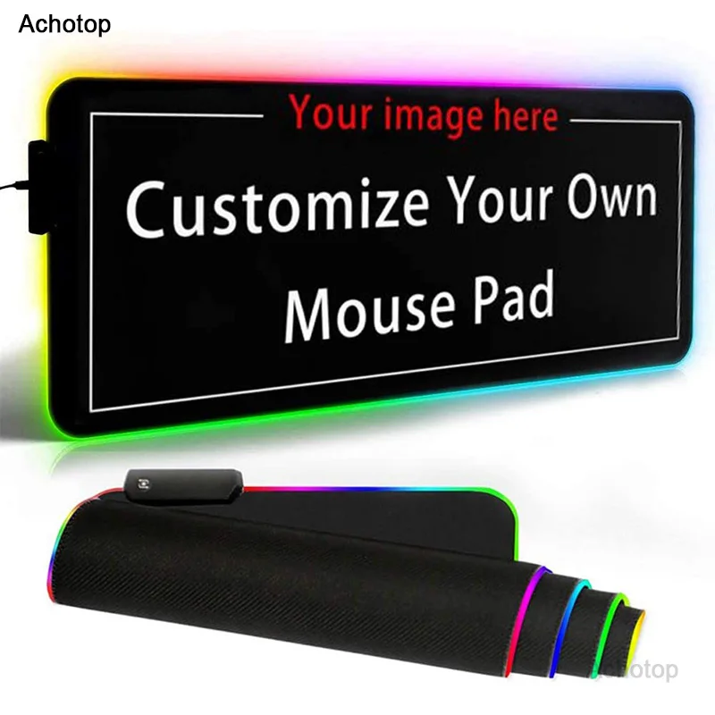 

Пользовательский светодиодный коврик для мыши, компьютерный коврик, коврик Xl с подсветкой для Genshin Impact mau, игровая мышь Overwatch для медведей, ко...