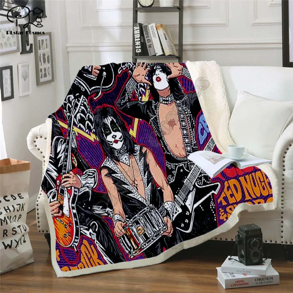 Классический поцелуй шерпа 3D Печатный одеяло на кровать домашний текстиль Dreamlike