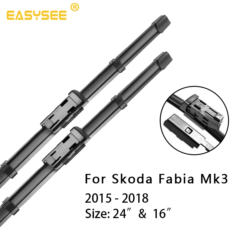 Щетки стеклоочистителя для лобового стекла автомобиля Skoda Fabia Mk1 Mk2 Mk3 подходят